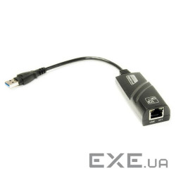 Перехідник PowerPlant USB 2.0 -> RJ45, 15cm (DV00DV4066)