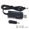 Кабель живлення USB to DC MAXXTER USB-AM to 5.5/3.5mm 9/12V 0.8м (UB-DC9/12-0.8M)
