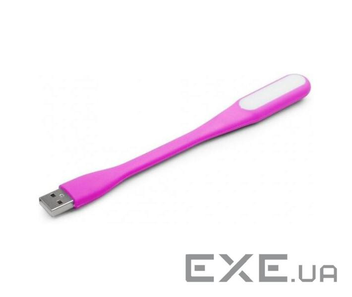 Ліхтарик USB Torch LED Pink