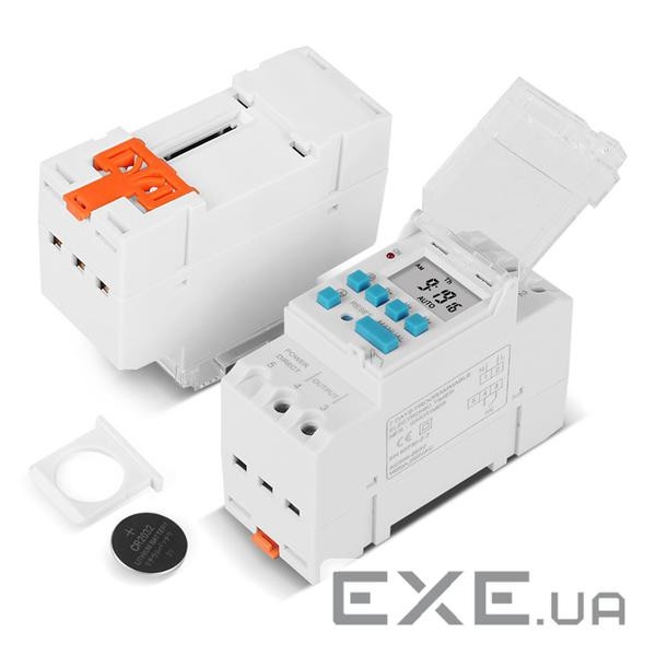 Таймер тижневий Sinotimer TM919H програмований, РК екран, 16А , 85-265Vac, 35x (YT-TM919HK 85-265VAC)