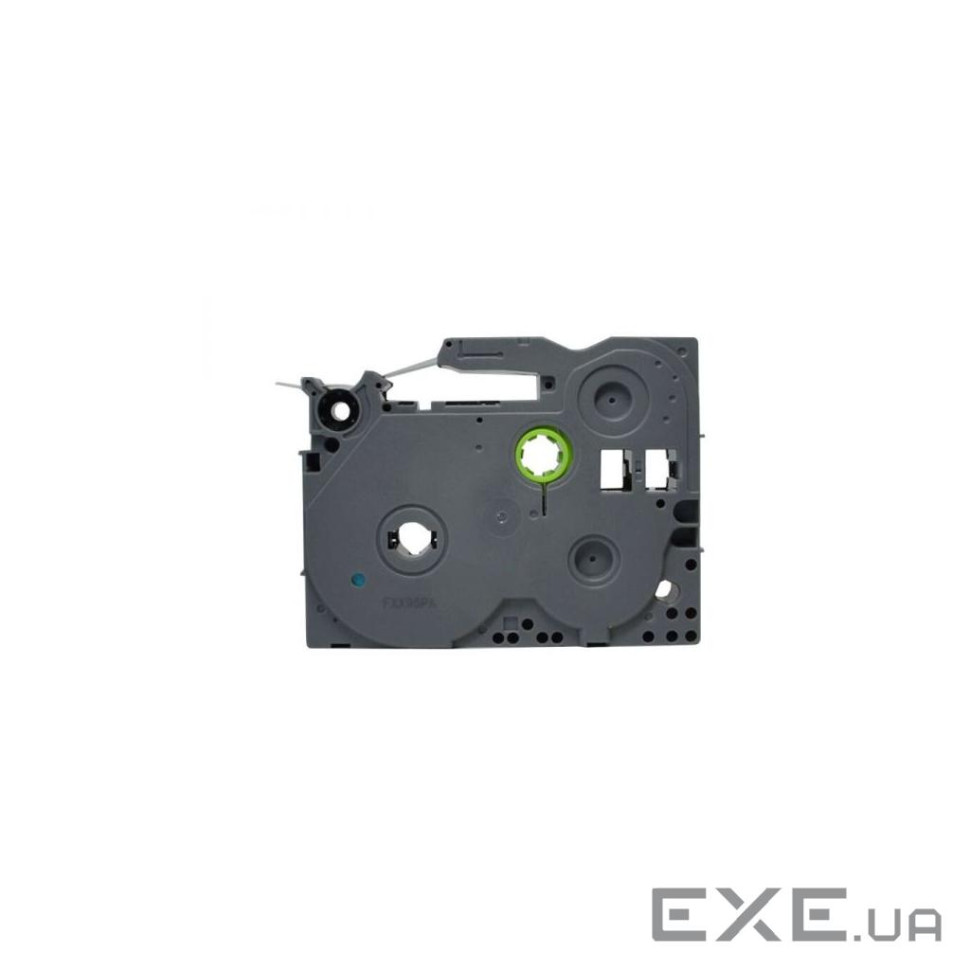Стрічка для принтера етикеток UKRMARK RL-B-Fc-TB31P-BK/OR, аналог TZEB31. Флуоресцентна . 12 (CBTZB31)