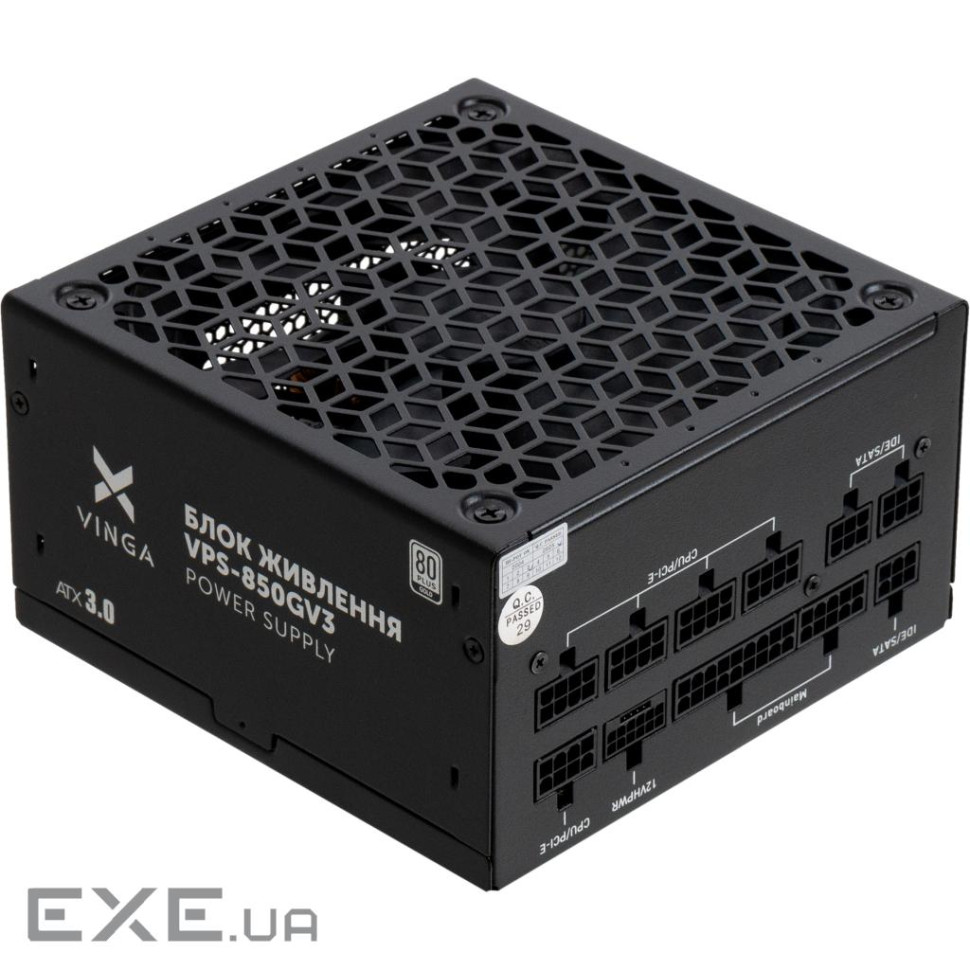 Блок живлення Vinga 850W (VPS-850GV3)