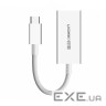 Перехідник USB-C to DisplayPort Adapter MM130 white Ugreen (40372)