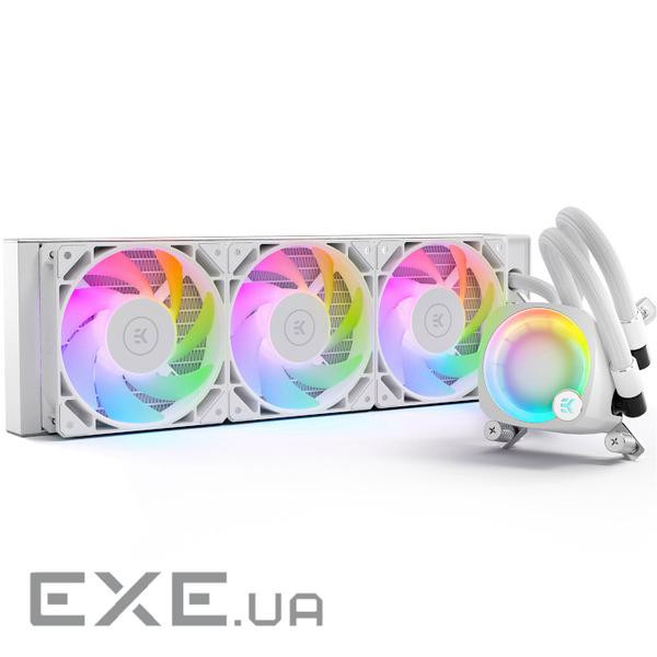Система водяного охолодження EKWB EK-Nucleus AIO CR360 Lux D-RGB White (3831109897850)