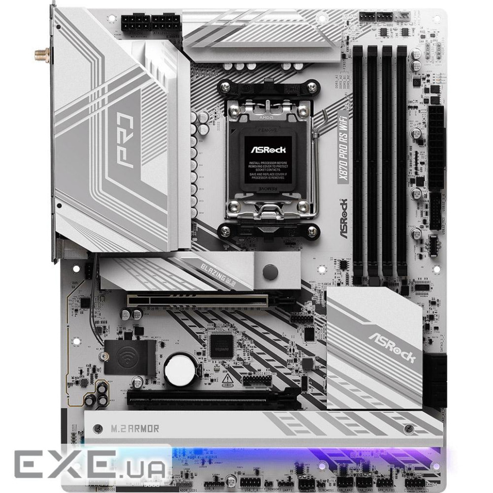 Материнська плата ASROCK X870 Pro RS WiFi
