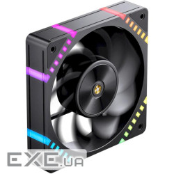 Вентилятор JONSBO HF2-120 Reverse Black (HF2-120BR ARGB Black)