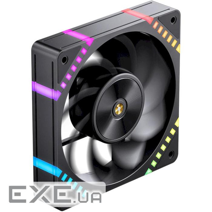 Вентилятор JONSBO HF2-120 Reverse Black (HF2-120BR ARGB Black)