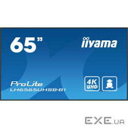 64.5" 16:9 IPS РК дісплей, 3840х2160, 24/7, 800 кд /м2, ОС Android 11, 2xHDMI 2.0/1x (LH6565UHSB-B1)