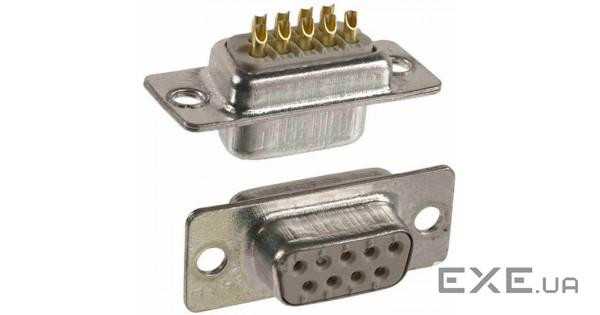 Гніздо FreeEnd-COM(DB9),DSUB/F розєм 9pin (75.01.2040-1) 9pin (75.01.2040-1)
