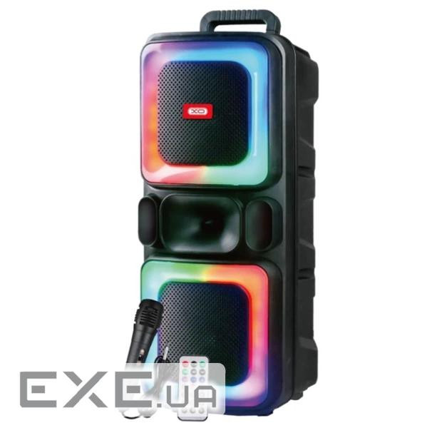 Колонка-караоке XO F55 Boat Boat 8" Dual Speaker RGB Bluetooth Speaker 20W, BT5.0, (XO-F55)