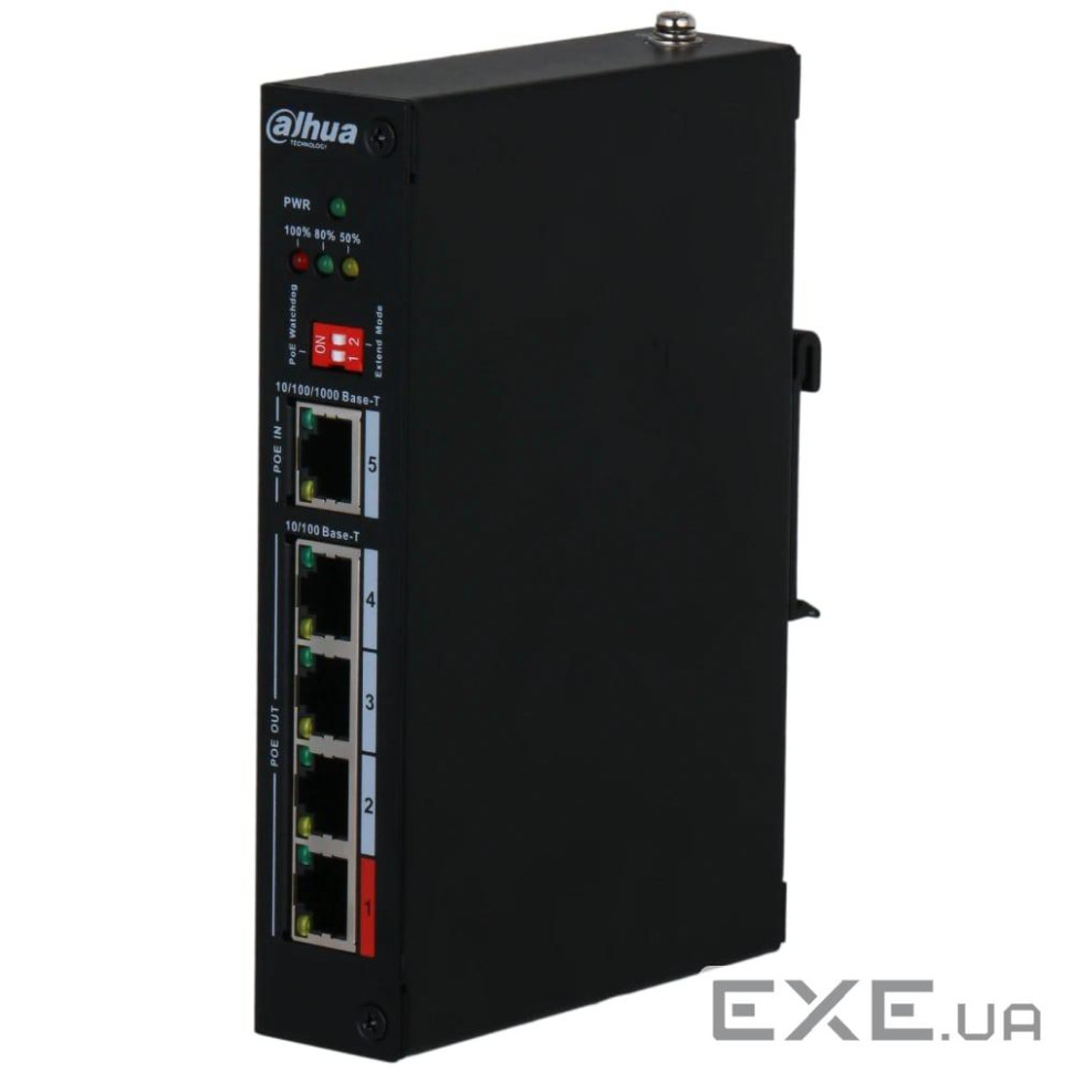 Подовжувач PoE Dahua DH-PFT1500