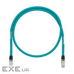 Патч-корд, IndustrialNET, Cat6A, SF/UTP, 3.5м, бірюзовий (ISTPH6X3.5MTL)
