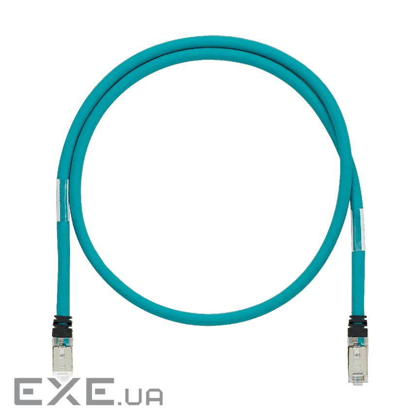Патч-корд, IndustrialNET, Cat6A, SF/UTP, 3.5м, бірюзовий (ISTPH6X3.5MTL)