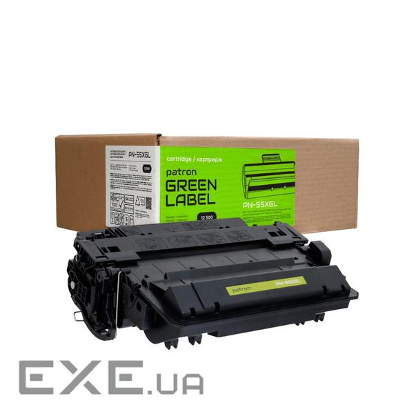 Картридж Patron HP 55X (CE255X) Green Label (PN-55XGL)