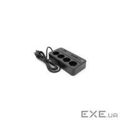 Мережевий фільтр G13, 3000W, 4 Socket + 4 USB 3,2 А + 2 Type-C, 2м, Black, Box (YT-G13) , Black, Box (YT-G13)