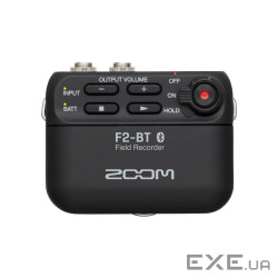 Цифровий диктофон Zoom F2-BT Black цифрова портативна студія (287179)