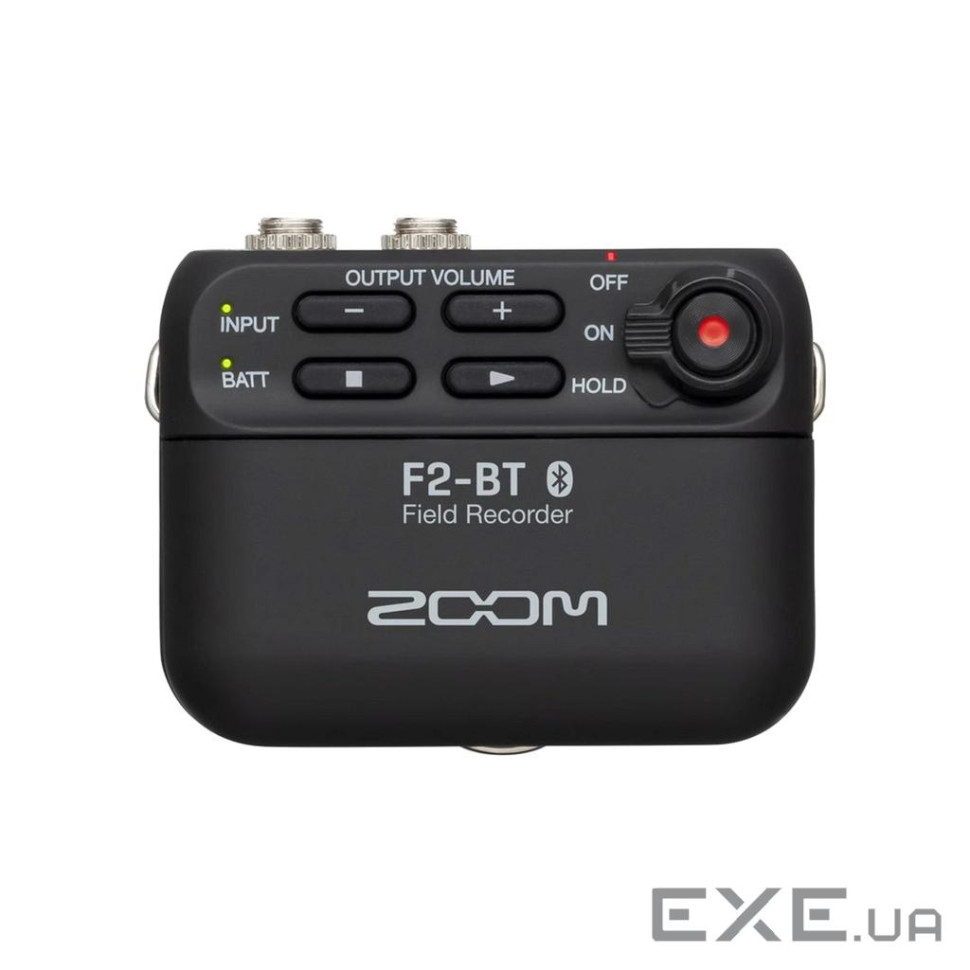 Цифровий диктофон Zoom F2-BT Black цифрова портативна студія (287179)