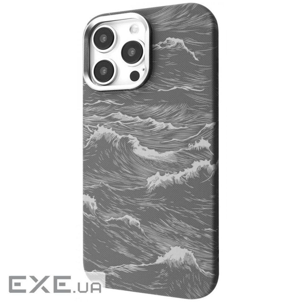 Чехол Proove Gleam Case with Magnetic Ring iPhone 16 Pro Max silver ocean (PCGCIP16PM75)