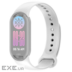 Ремінець до фітнес браслета Armorstandart для Xiaomi Smart Band 10/9/8 White (ARM86916)
