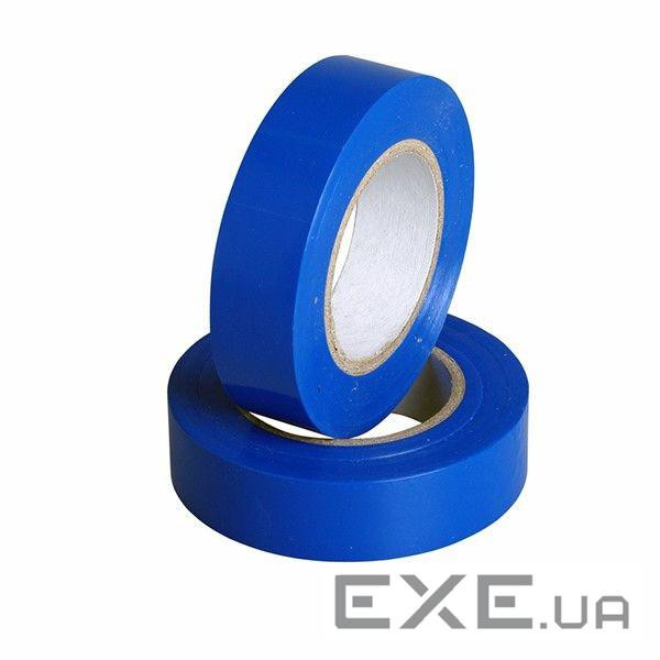Ізоляційна стрічка CMS Ізолента електротех. 0,15ммх18мм, 20м, синя (72655BL)