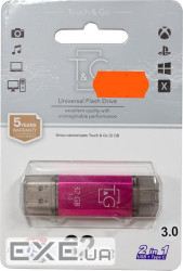 USB флеш накопичувач 32GB T&G Star Purple (TG009TC-32GFC3)