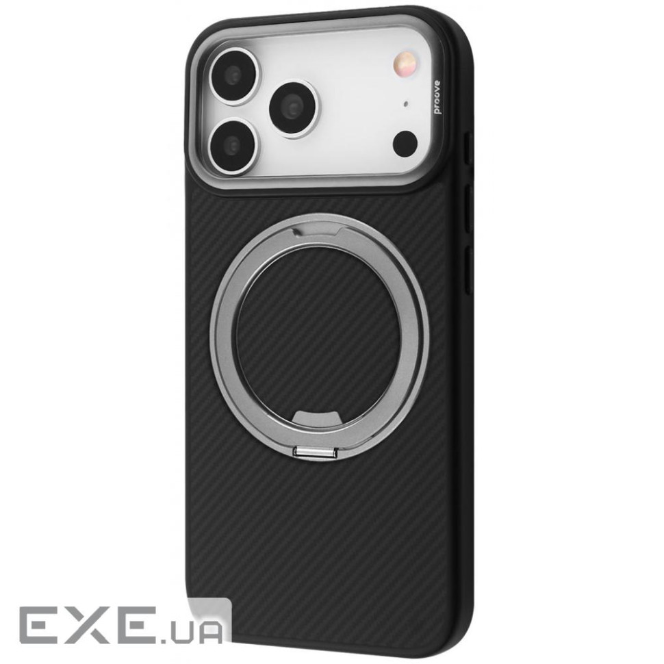 Чехол Proove Reinforce Case with Magnetic Ring iPhone 17 Pro gray (PCREIP17P005)