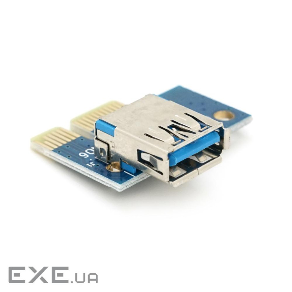 Адаптер - перехідник PCE-N06 з PCI-e x1 на USB 3.0, VER006C, OEM