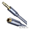 Кабель мультимедійний 3.5mm F to 3.5mm M 1.0m Essager (EYPY35-MY0G)