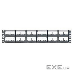Рамка набірного 19 "патч-пан, 48П 2U, UTP (CPPL48WBLY)