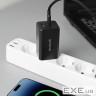 СЗУ Pocket GaN 65W (2Type-C + USB) black (WCPG65121201)