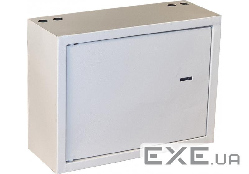 Антивандальна шафа VAGOS Lite 400х300x150 (0,5мм) двері петельні, замок - сувальдний, 4відп (036841) (036841)