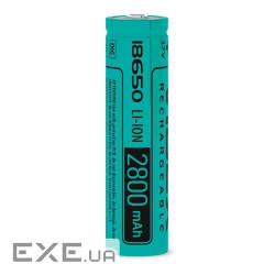 Акумулятор 18650, 2800 mAh, Videx, 1 шт, Li-ion, 3.7V, без захисту , Bulk (18650/2800/1B)