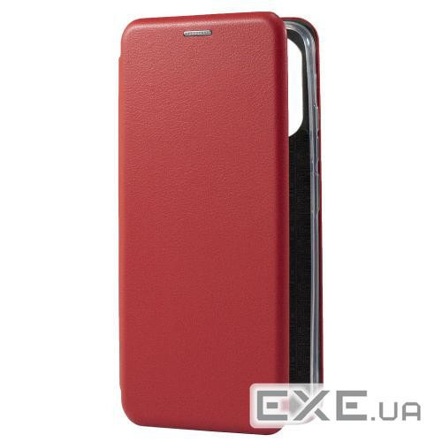 Чохол-книжка для смартфона Xiaomi Redmi 12C, Premium Leather Case Red