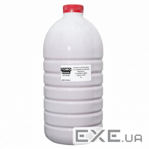Тонер KYOCERA TK-550/TK-880 1 kg MAGENTA Tomoegawa (VF-01M-1)