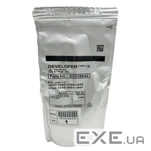 Девелопер Ricoh type 16W/DD70BLK Девелопер чорний, Aficio 470W/480W (B0109640)