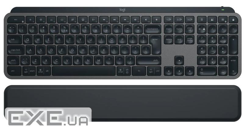 Клавіатура бездротова LOGITECH MX Keys S Plus Graphite (920-011589)
