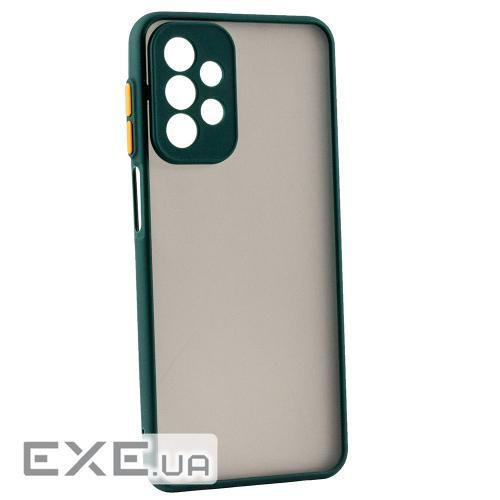 Накладка силіконова для смартфона Samsung A23 (A235), Gingle Matte Case (strong) Green Samsung A23 (A235), Gingle Matte