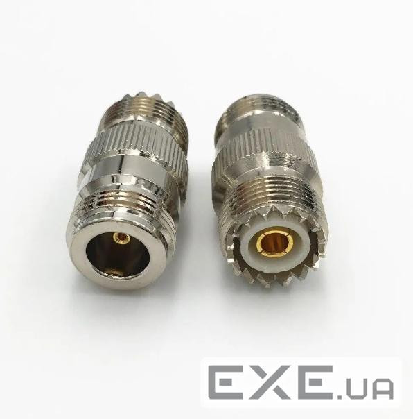 Перехідник N Тype Female - UHF Female (N Тype мама, гніздо-UHF мама, гніздо) ціна за 1 шт (YT42316)
