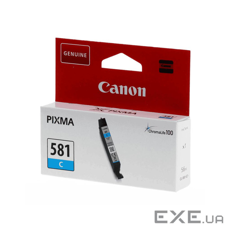 Картридж Canon CLI-581C Cyan (2103C001)