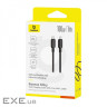 Кабель Baseus Silky Series Fast Charging Type-C to Type-C 100W (2m) black (P10377704113-01)