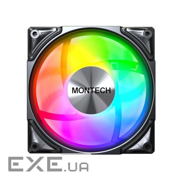 Корпусний вентилятор 120MM METAL PRO 12 ARGB PWM BLACK MONTECH (METAL PRO 12 ARGB PWM BLK)