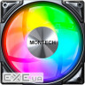 Корпусний вентилятор 120MM METAL PRO 12 ARGB PWM BLACK MONTECH (METAL PRO 12 ARGB PWM BLK)