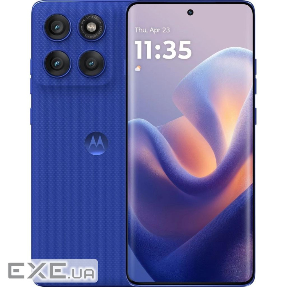 Мобільний телефон Motorola Edge 60 Pro 12/512GB Dazzling Blue (PB7X0069RS)