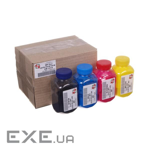 Тонер HP CLJ CP1215/CP1515/CM1312 KIT B/C/M/Y (Black 55г, Color 40 AHK (1503180)