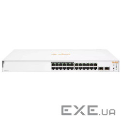 Комутатори Aruba Instant On 1830 24G 12p CL4 PoE 2S FP 195W Switch HPE JL813A