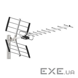 Цифрова антена HD-11BJJ5 на штангу, Діапазон частот: 470-862мГц, Посилення 15дБ