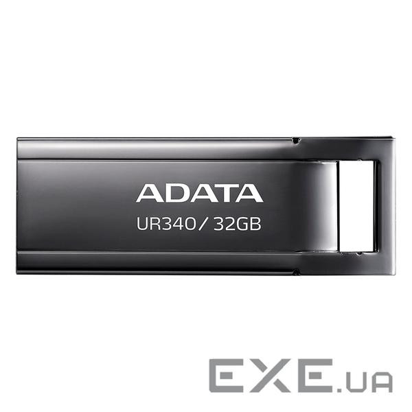 Флеш накопичувач USB 32Gb ADATA UR340, Black, USB 3.2 Gen 1, до 100 МБ/с (AROY-UR340-32GBK)