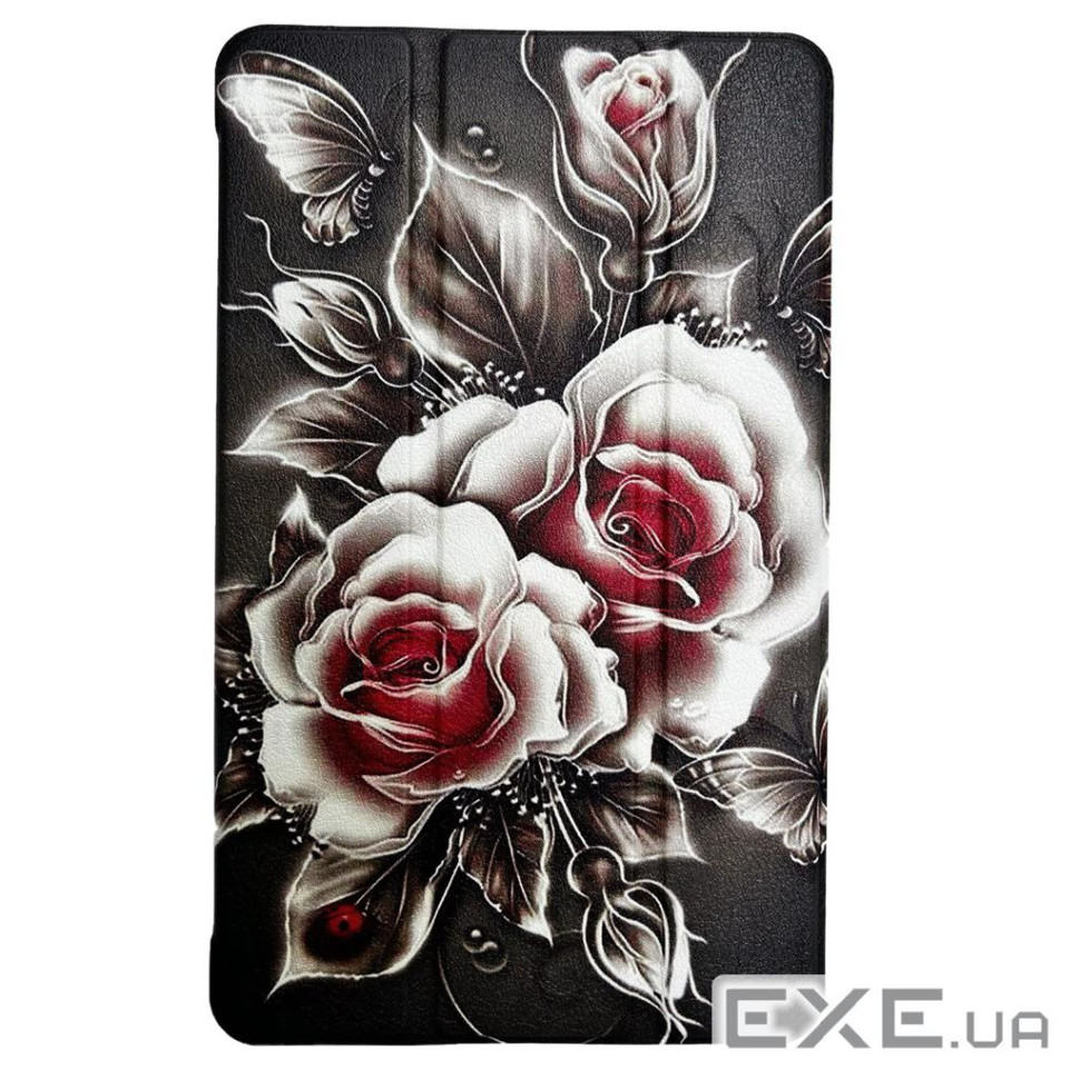 Чeхол BeCover Smart Case для Samsung Galaxy Tab A9 SM-X115 8.7" Black Rose (711266)