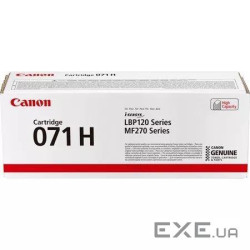 Картридж Canon 071H Black 2.5К (5646C002)