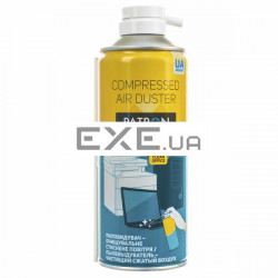 Очищуючий стиснене повітря Patron spray duster 400ml (F3-020)